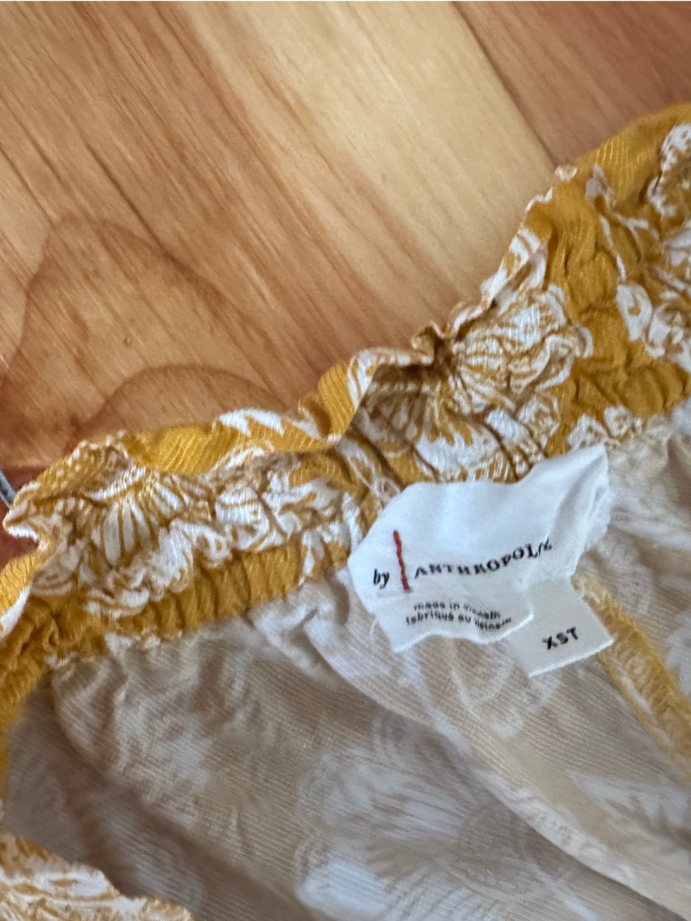 Anthropologie Silky Floral Pants - XS Tall - Picture 5 of 7